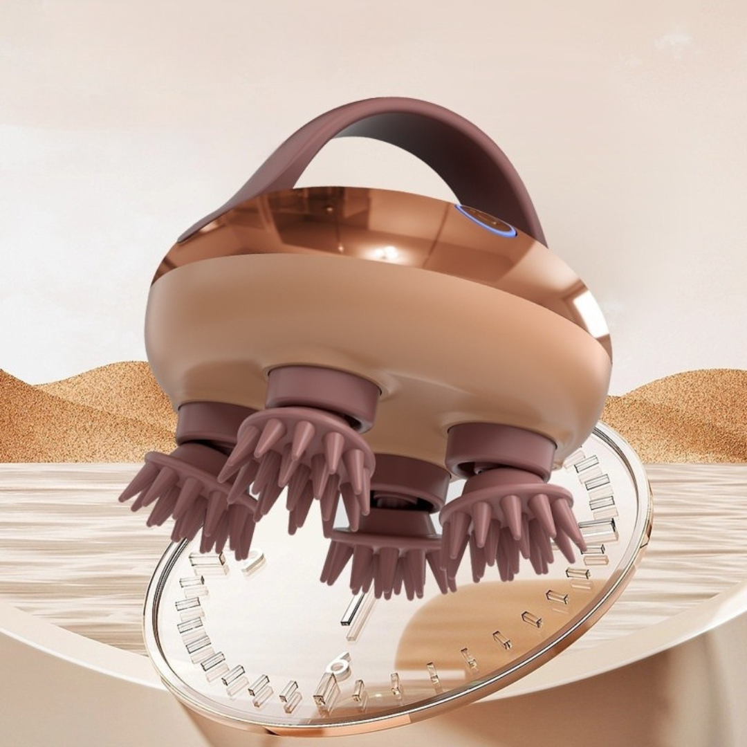 Brosse de Massage Électrique du Cuir Chevelu - ScalpRelax™