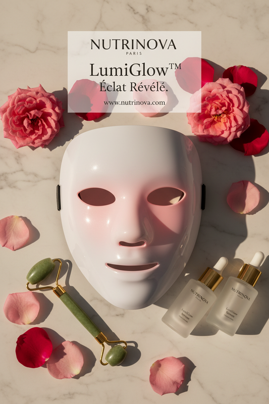 Masque LED Beauté & Rajeunissement Facial - LumiGlow™