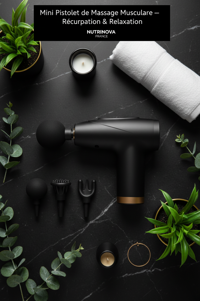 Mini Pistolet de Massage Musculaire — Récupération & Relaxation