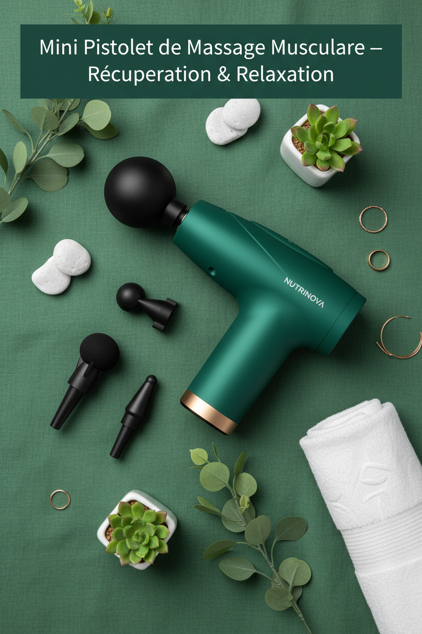 Mini Pistolet de Massage Musculaire — Récupération & Relaxation