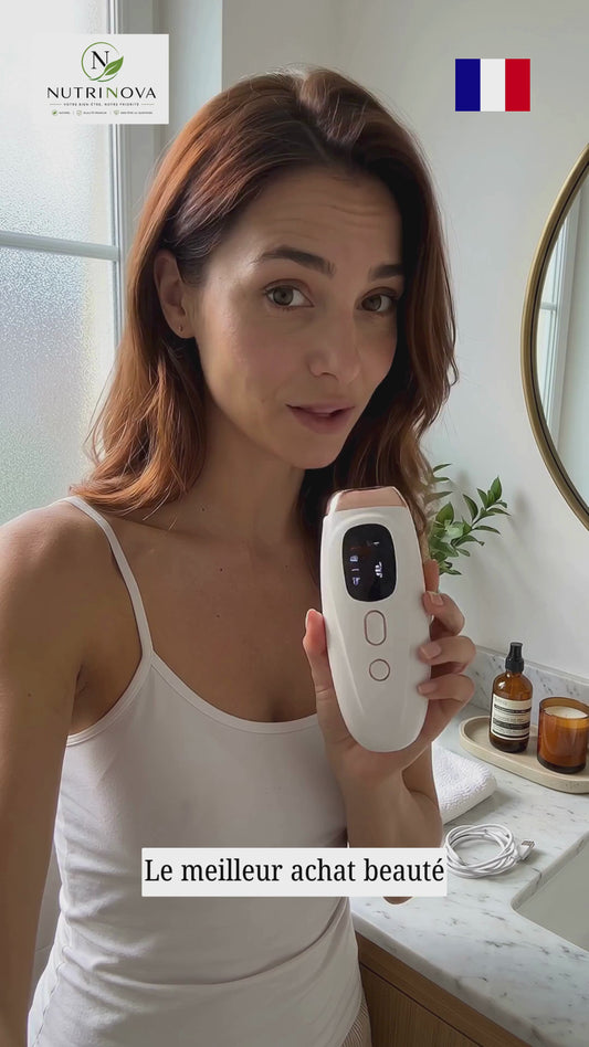 Épilateur IPL Professionnel & Rajeunissement Cutané - LumiSkin™